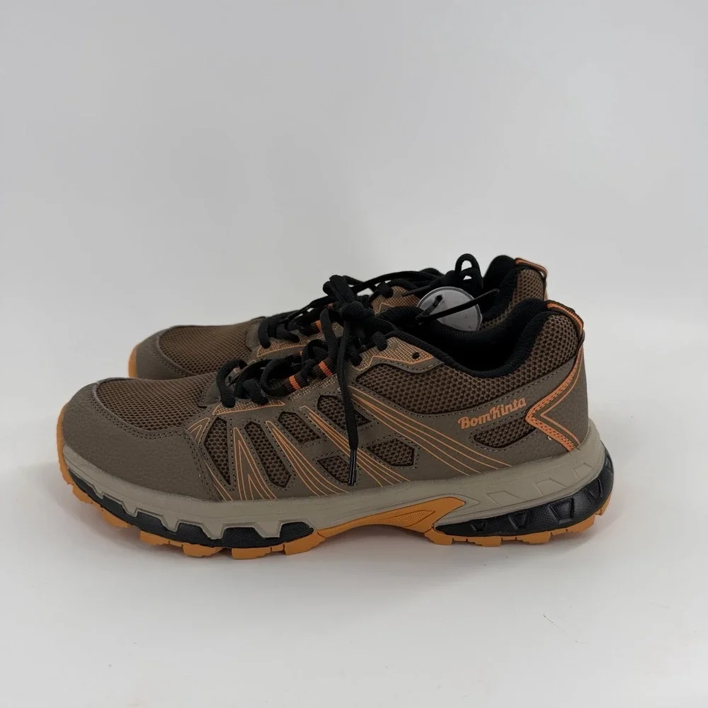 Mens BOMKINTA Brown Hiking‎ Shoes Sz 44.5 NEW